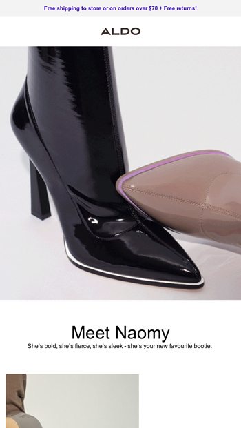 Step Up Your Boot Game Introducing Naomy Aldo Email Archive