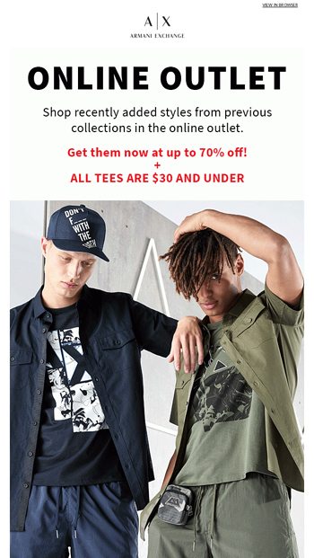 ax outlet online