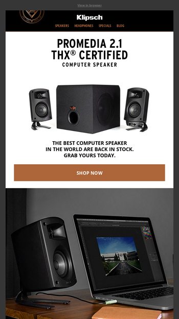 klipsch promedia 2