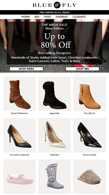 designer shoes clearance
