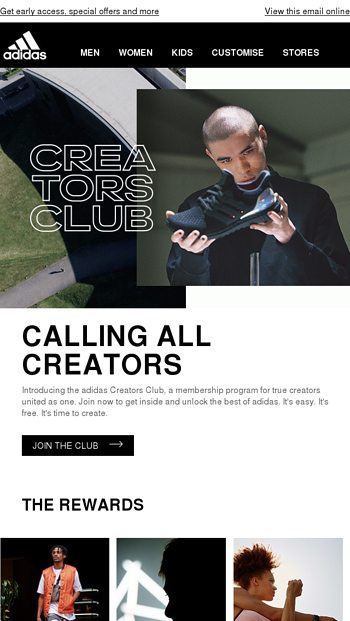 adidas creators club promo code