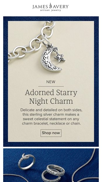 NEW Starry Night Charm + Halloween Charms - James Avery Email Archive