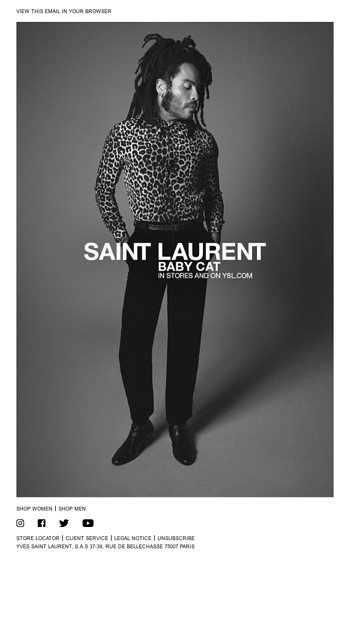 ysl newsletter