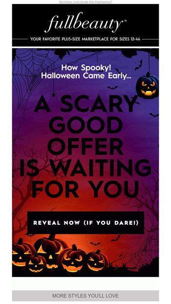 Psssthellip Yoursquove got a spooktacular offerhellip