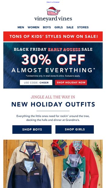 black friday vineyard vines