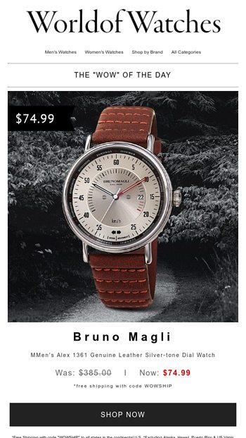 Bruno clearance magli watches