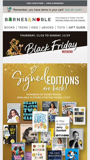 barnes and noble black friday