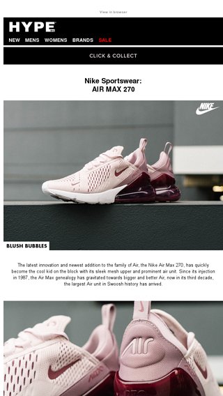 Hype dc nike 2024 air max 270