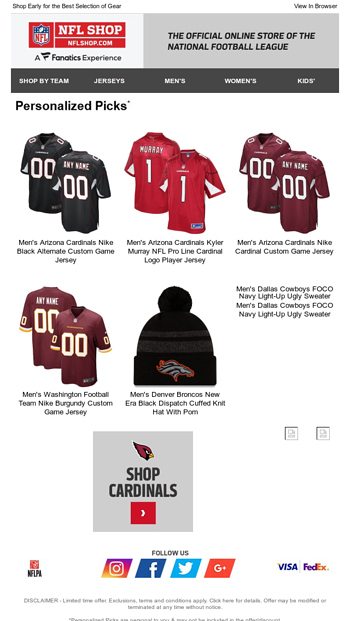 black friday nfl shop