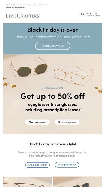 lenscrafters black friday