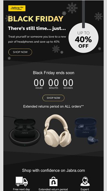 LAST CHANCE to save up to 40 on your new favorite headphones