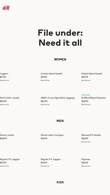 h&m cyber monday 2017