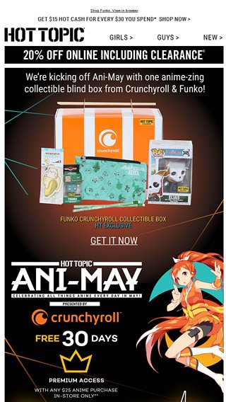 Crunchyroll – Crunchyroll Swag Bag