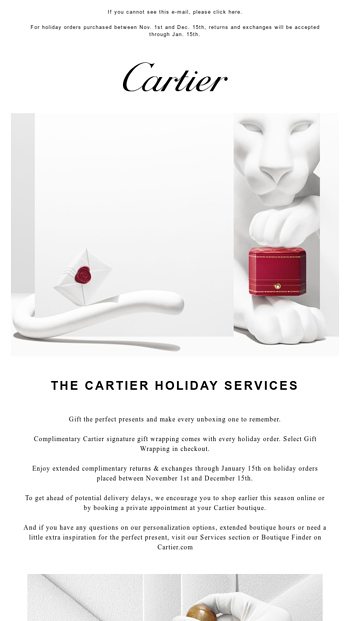 Holidays Magical - Cartier 