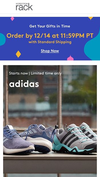 adidas standard shipping