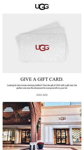 ugg gift card where to buy