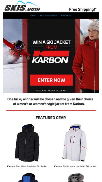 Karbon ampere outlet ski jacket