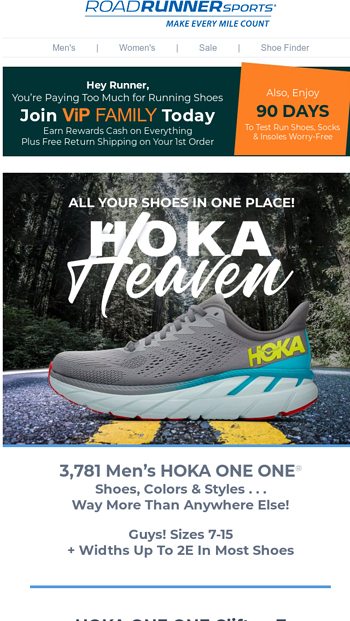 hoka shoes roadrunner