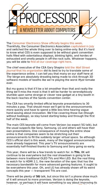  What to expect and whats already happened at CES 2021