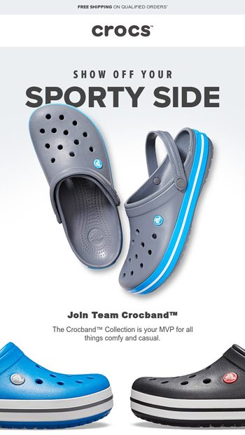 budget sport crocs