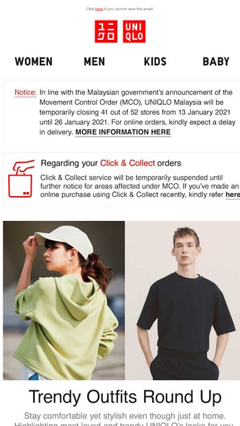 UNIQLO Malaysia - Stay comfortable throughout the day with