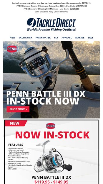 Penn Battle Fly Fishing Combo - TackleDirect