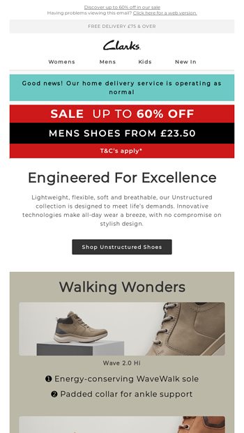 toasty | 20% off adults boots - Clarks 