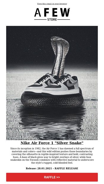 nike air force 1 silver snake