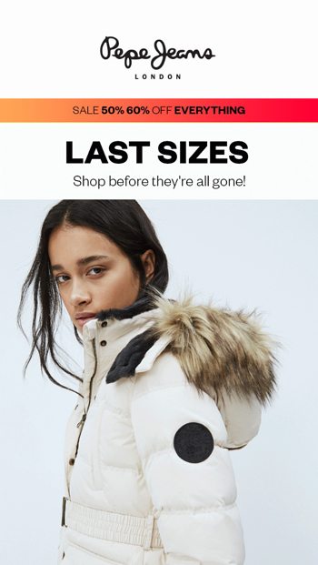 pepe jeans sizes