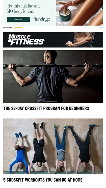 The 28-day CrossFit Program for Beginners - Muscle & Fitness