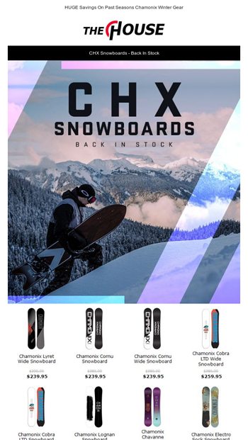 chamonix electro sock snowboard