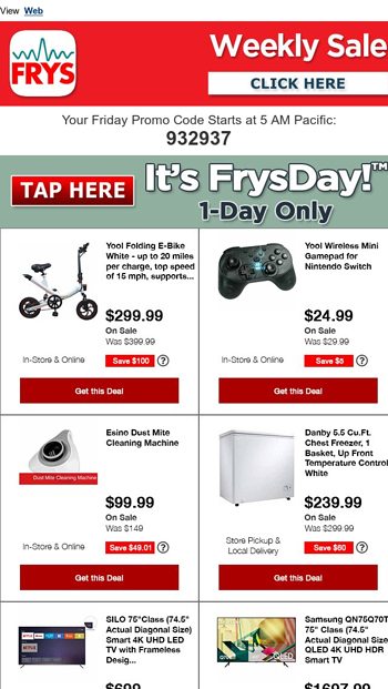 Its FrysDay