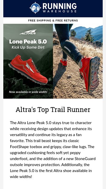 Altra warehouse on sale