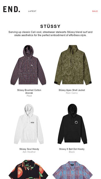 New season arrivals from Stüssy SS21 collection & Yeezy Boost 380