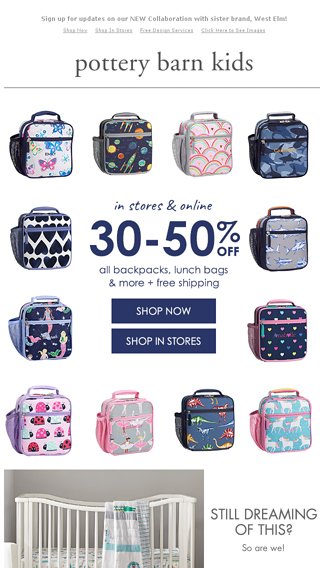 There S Still Time Up To 50 Off Backpacks Lunch Bags More