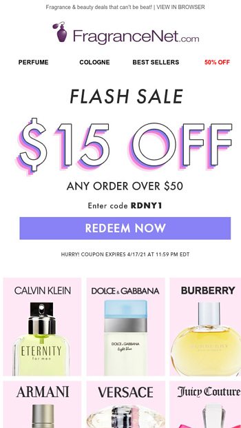 fragrancenet sale