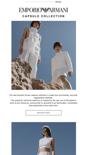 Armani Email Newsletters