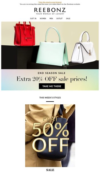 The time has come to get EXTRA 20 OFF here