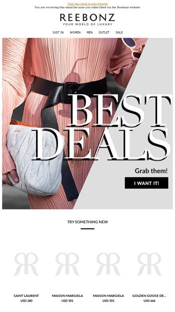 Shop designer brands at affordable prices
