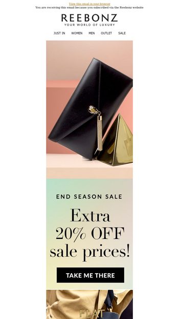 Final day for EXTRA 20 OFF appwide deals