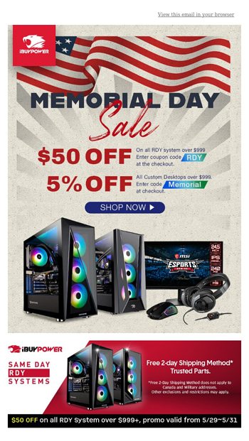 Ibuypower Email Newsletters