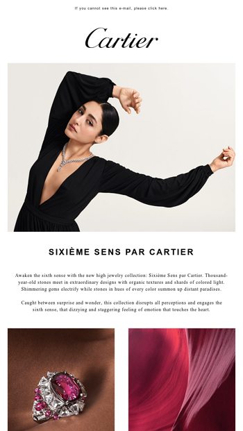 Cartier Email Newsletters