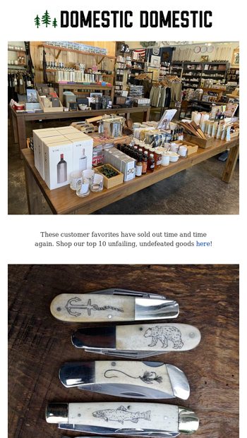 Top 10 Undefeated Goods