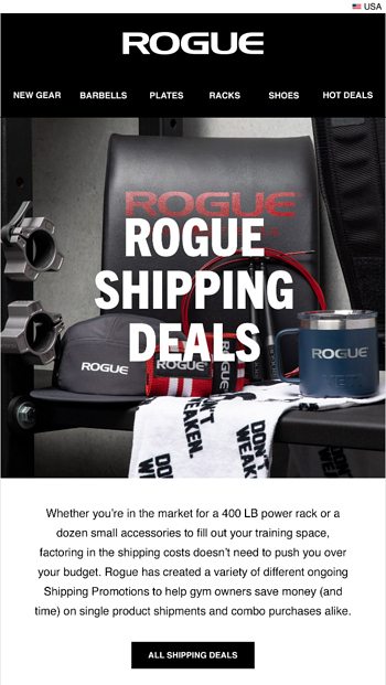 rogue-shipping-deals-rogue-fitness-email-archive