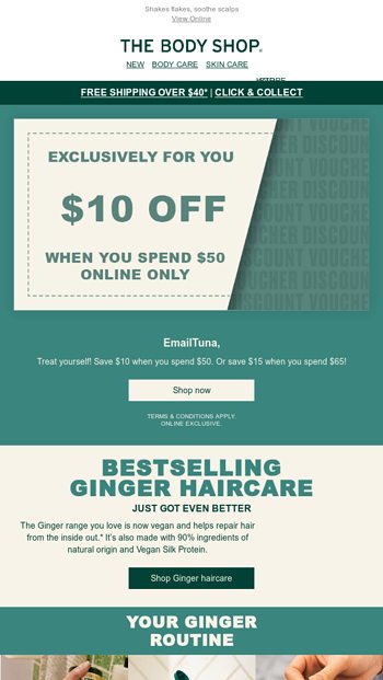  Oh YES  Theres 10 off our Ginger range