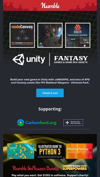 Unity FPS Games & GameDev Assets Humble Bundle –