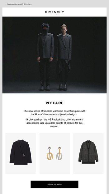 Givenchyrsquos Vestiaire