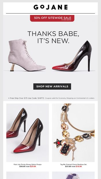 Brand New Arrivals