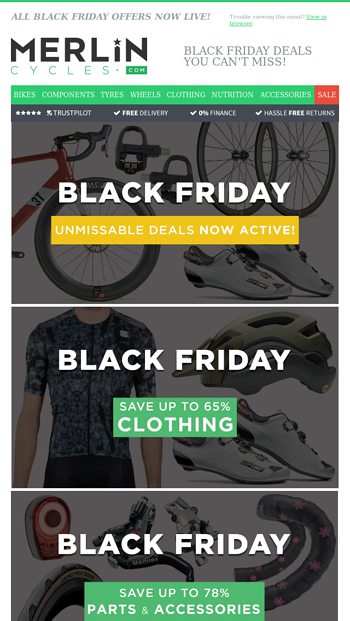 merlin cycles black friday