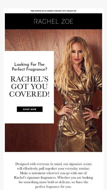 Rachel Zoe Email Newsletters